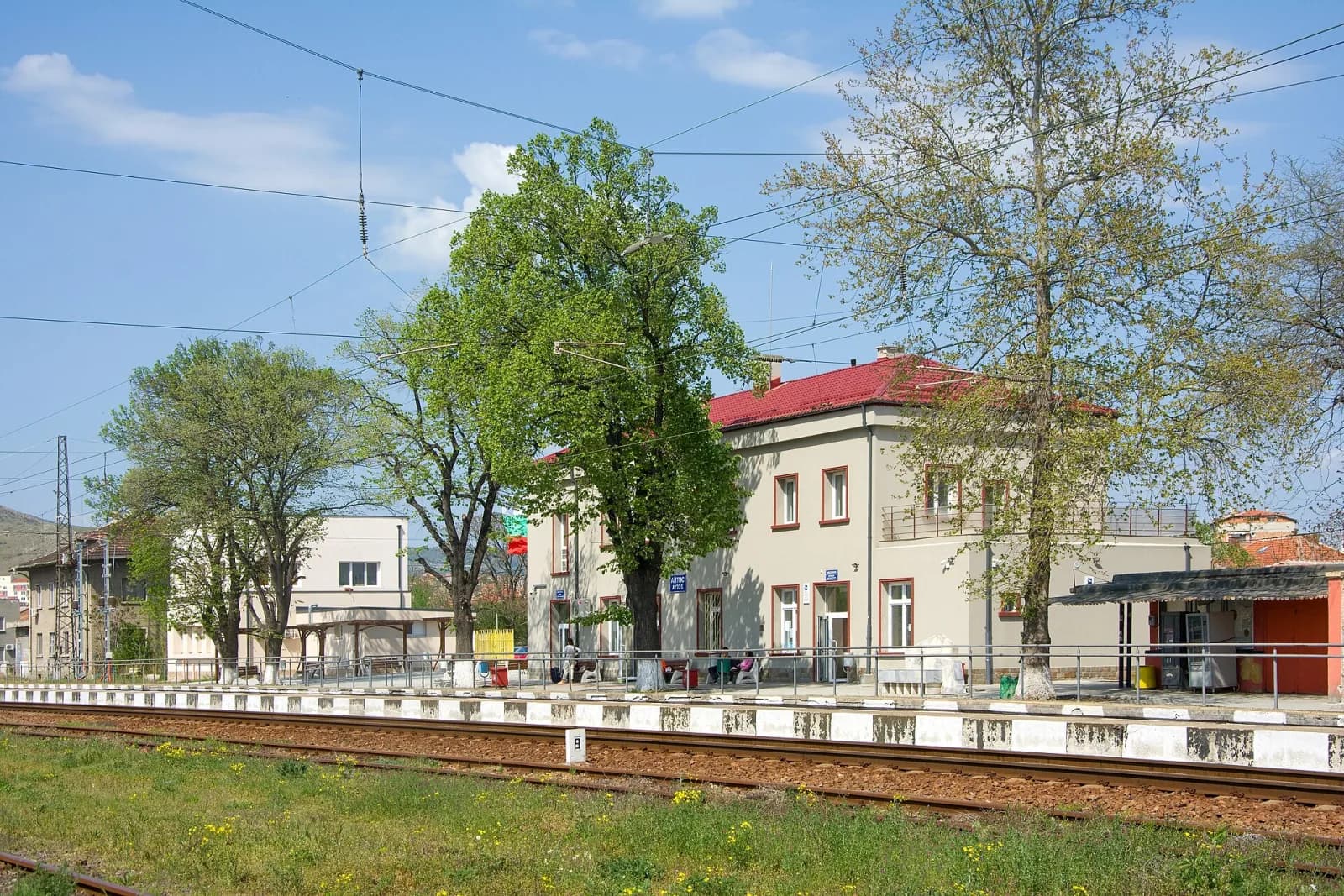 Aytos tren istasyonu binası
