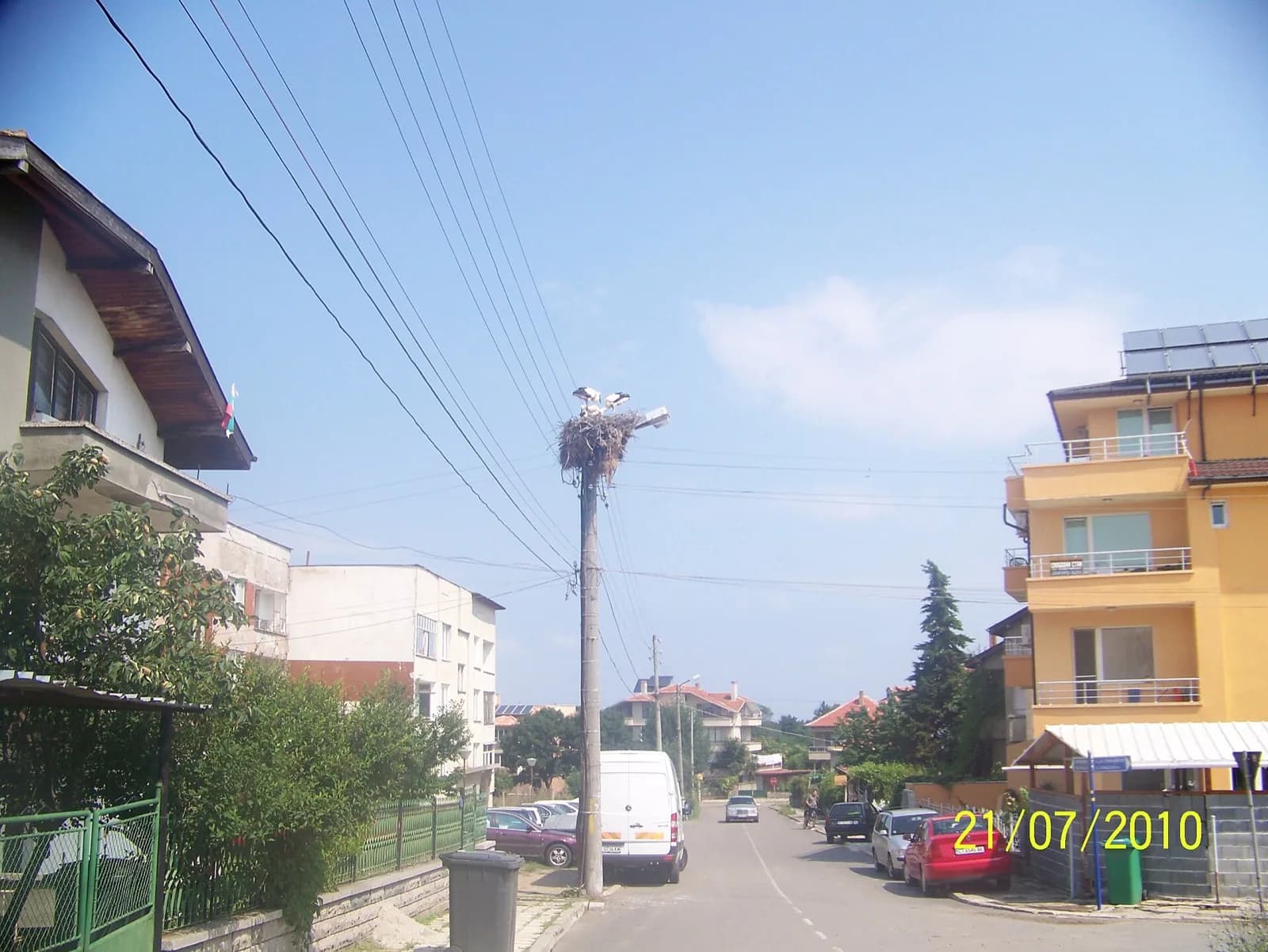 Chernomorets kasabasından kıyı görünümü