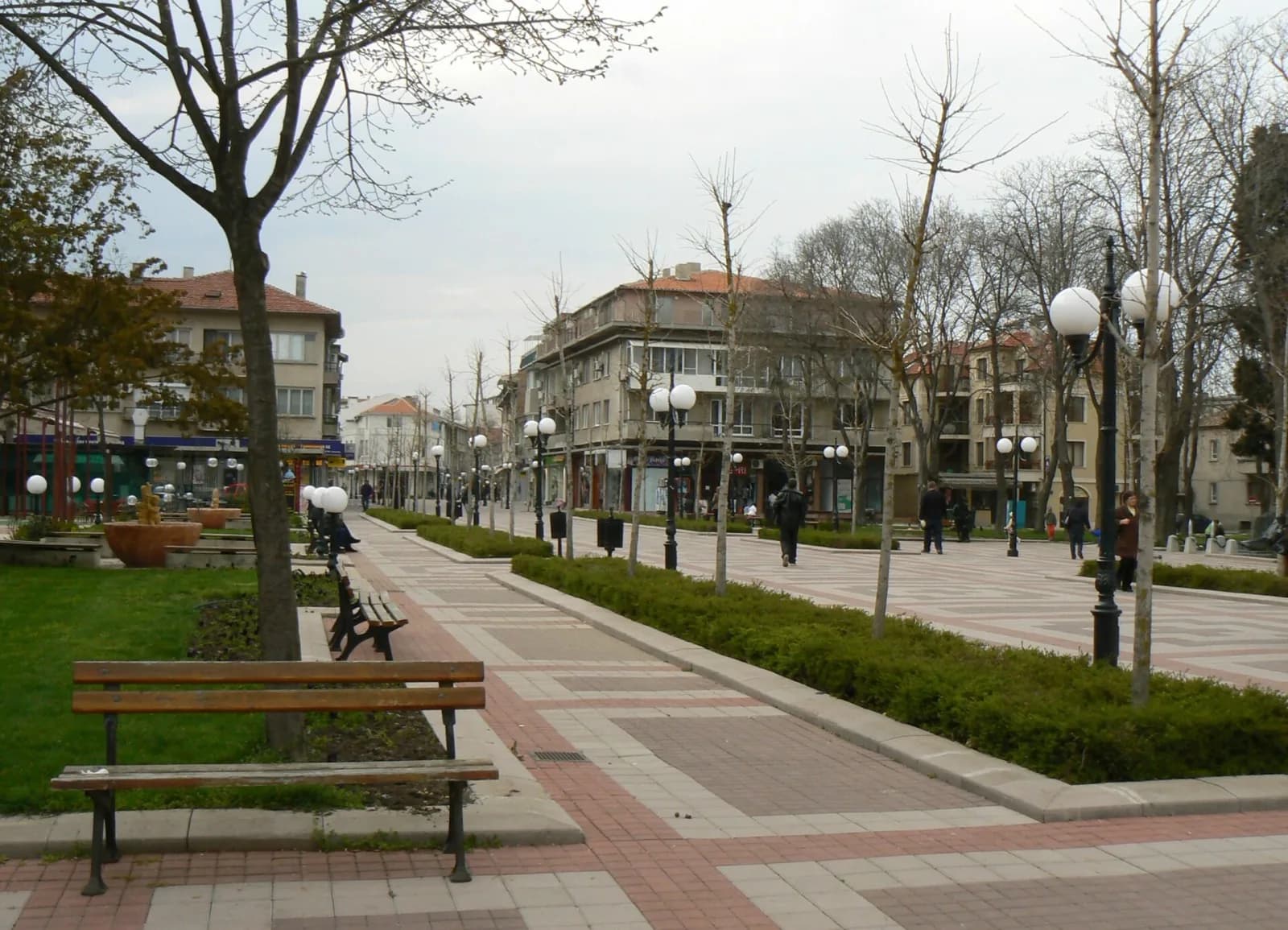 Pomorie şehir merkezi