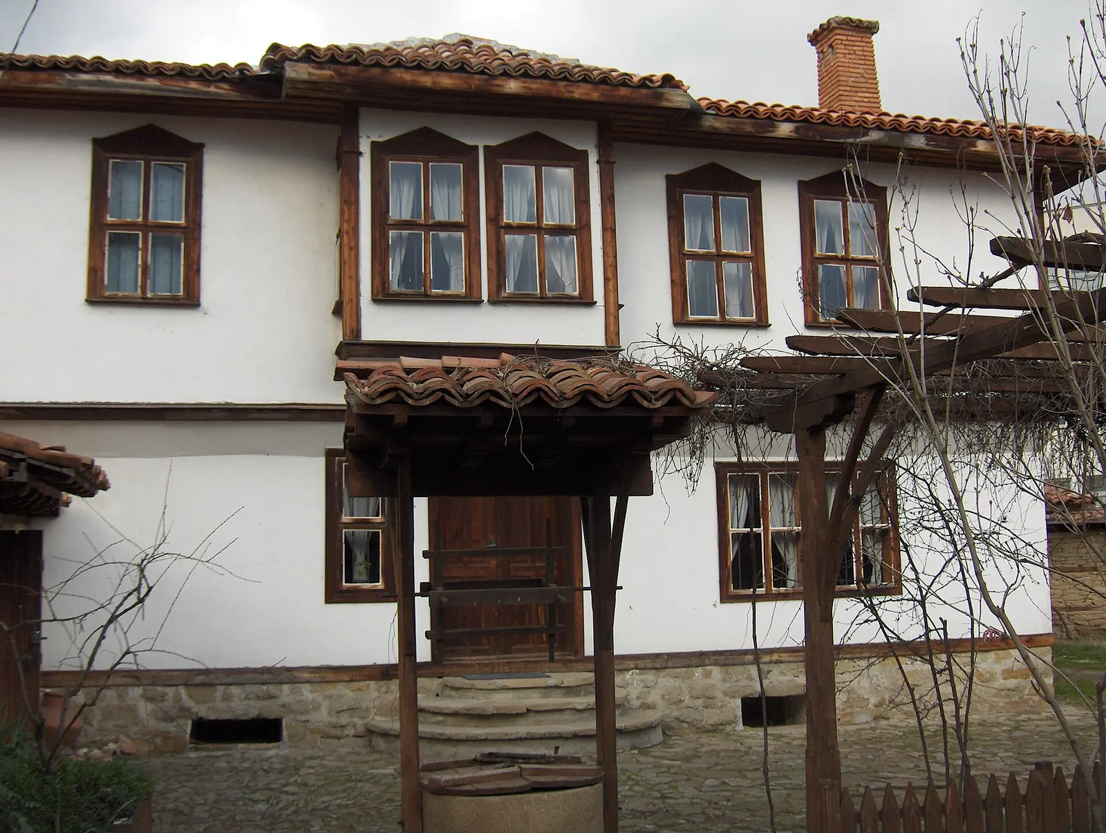 Sungurlare'deki Bağcılık ve Şarapçılık Müzesi'nin geleneksel evi